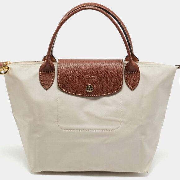 Longchamp Le Pliage Original M Tote bag Paper - Recycled canvas - Picture 1 of 8